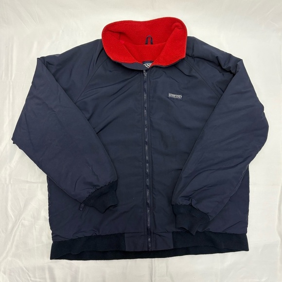 Lands End Direct Merchant Men’s XL Tall 46-48 Squall Jacket Vintage Fleece Trim - Picture 7 of 12